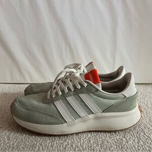 adidas Green and White Athletic Shoes